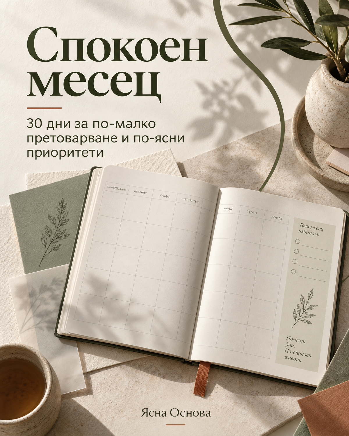 Спокоен месец